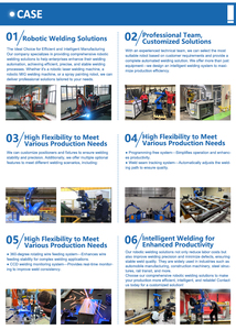 Intelligent Teaching Free Industry <strong>Welding</strong> Robot H Beam CNC <strong>Automatic</strong> Cobot <strong>Welding</strong> Robot for Steel Construction - Product Image 2