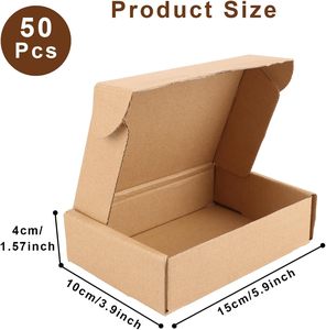 도매 주문을 받아서 만들어진 작은 우편함 골판지 배송 상자 소포 우송료 포장 우편함 사업 - Product Image 5