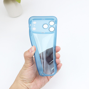 Custodia per telefono colorata antigraffio per <span class=keywords><strong>iPhone</strong></span> 11 12 <span class=keywords><strong>13</strong></span> 14 15 16 <span class=keywords><strong>Pro</strong></span> Max Soft TPU Cover posteriore per <span class=keywords><strong>iPhone</strong></span> 17 Air - Product Image 2