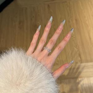 Dylam Hoa Hợp Thời Trang Phụ Nữ Đồ Trang Sức Mỹ Nhẫn Engagement 925 Bạc Tốt Nhất Làm Cỏ Nhẫn - Product Image 3