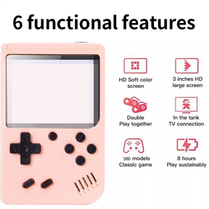 Console de jeu portable SUP, <span class=keywords><strong>mini</strong></span> console de jeu rétro avec <span class=keywords><strong>500</strong></span> jeux, double joueur, avec manette - Product Image 4