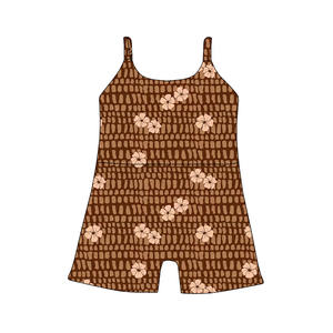 Maillots <span class=keywords><strong>de</strong></span> <span class=keywords><strong>bain</strong></span> pour filles, imprimés Hawaï, été, sans manches, une pièce, bretelles réglables, réversibles, pour bébés filles - Product Image 6