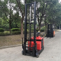Chariot élévateur électrique de 2 tonnes équipé d'un frein électromagnétique SAFER, batterie lithium-ion, pneus pneumatiques pour matériaux industriels
