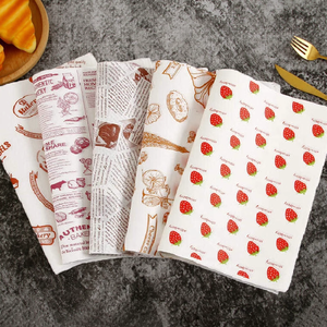 Papel para Envolver Sándwiches y Hamburguesas en Rollo o Hojas de Papel para Imprimir - Product Image 1