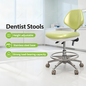 Durable Ergonomic Mechanics Design Dentist Chair <b>Stool</b> pu Leather Salon Chair - Product Image 5