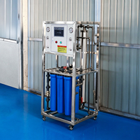 Système de traitement d'eau potable par osmose inverse 250 l/h, filtre à sable, équipement de filtration d'eau pure, prix compétitif