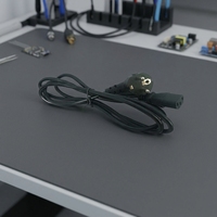 Kabel für Laptop-Adapter Ersatzkabel 1,2m/1,5m Robustes VDE Amerikanischer Standard AC-Stromkabel Verlängerungskabel
