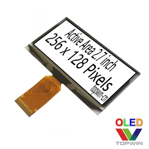 شاشة OLED جديدة من Topwin مقاس 2.7 بوصة بدقة 256×128 عالية الوضوح باللون الأبيض طراز UG-5628ASWCG01 شاشة OLED مع شريحة ssd1363 - Product Image 2