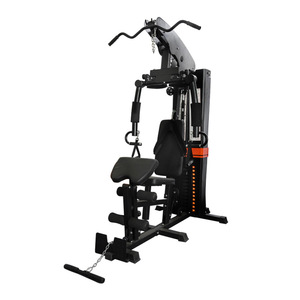 Machine <span class=keywords><strong>de</strong></span> fitness <span class=keywords><strong>de</strong></span> <span class=keywords><strong>musculation</strong></span> <span class=keywords><strong>de</strong></span> gymnastique à domicile multifonction commerciale équipement d'exercice multifonctionnel à trois stations - Product Image 1
