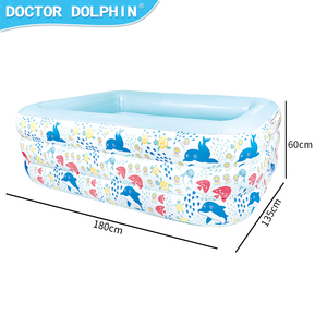 Medico delfino per bambini piscina gonfiabile a grandezza naturale piscina gonfiabile per bambini giardino cortile per famiglia piscina gonfiabile - Product Image 4