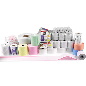 Fabricante Directo, Rollo de Papel Térmico para Caja Registradora de 48gsm, 55gsm, 65gsm, 70gsm, 80*80mm, 80*60mm, 57*40mm, 57*50mm, Preimpreso - Product Image 6