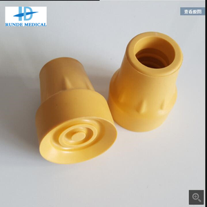 Matériau TPR Antidérapante Deux Jambes Béquille Plaquettes Béquilles Raccord Sur les Aisselles Béquilles - Product Image 3
