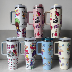 custom logo desney Cartoon Wonderland <strong>Princess</strong> christmas Gifts 40oz Double Wall tumbler Vacuum Flasks Insulated <strong>Water</strong> <strong>Bottle</strong> - Product Image 2
