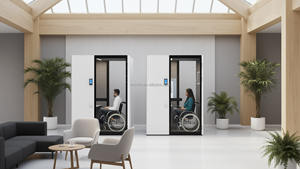 Cabine de bureau acoustique insonorisée Comine, design intérieur pour un environnement de bureau sans obstacle - Product Image 6