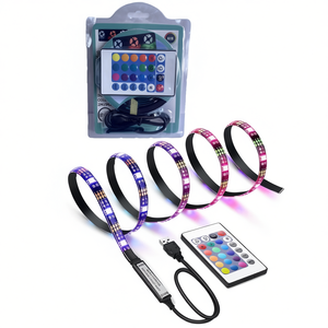 LED Strip 5M <b>RGB</b> Color Changing With Remote <b>Control</b> For Home Decor - Product Image 2