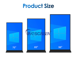 INGSCREEN - Señalización Digital Interactiva Táctil, Kiosco Inteligente con Pantalla Dividida, con Aplicación CMS Remota para Teléfono Móvil - Product Image 6