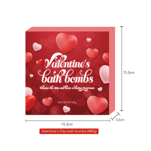 Bombe da Bagno Rosa Fatte a Mano per San Valentino - Ingredienti 100% Naturali, Profumo Floreale, Fragranza Personalizzata, Cura del Corpo SPA OEM - Product Image 5