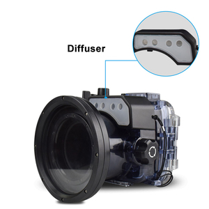 Pelucheux — étui étanche de plongée sous-marine <span class=keywords><strong>pour</strong></span> caméra <span class=keywords><strong>Sony</strong></span> <span class=keywords><strong>RX100</strong></span> VII, boîtier de protection, équipement de plongée et photographie, 60m195 pieds - Product Image 5