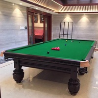 Table de billard BOJAZND, norme commerciale nationale, 3,85x2,05m, pour usage domestique et intérieur, billard anglais/snooker, fabrication chinoise