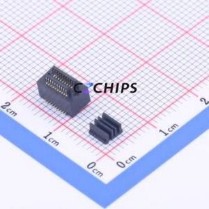 X0515WVS-20AS-9TV01 Board-to-Board & Backplane Connector SMD,P=0.5mm Connector 20P 0.5mm Vertical Mount 2 - Product Image 1