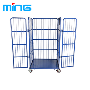 4 Mặt Nestable Siêu Thị Kho Lồng Xe Đẩy CuộN Pallet Container - Product Image 3