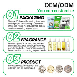 Échantillon gratuit de litière pour chat Tapioca <span class=keywords><strong>Sable</strong></span> OEM / ODM <span class=keywords><strong>Prix</strong></span> de gros d'usine Litière pour chat au manioc agglomérante forte - Product Image 4