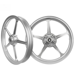 Nuevas Llantas y Neumáticos de Aluminio para Motocicleta de 17 Pulgadas, Juego de Llantas de 17 con Acondicionamiento Automático Modificado, Estado Nuevo - Product Image 3