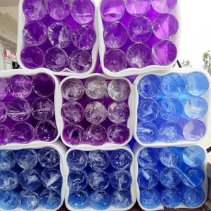 Quảng Châu yishun Nhà cung cấp tùy chỉnh đầy màu sắc PMMA nhựa acrylic xi lanh ống