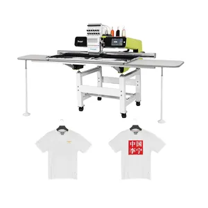 Buy machine get design free Hot sale China single head embroidery machine easy operate t shirt embroidery machine
