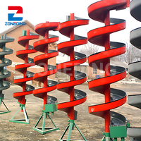 Équipement minier d'or de haute qualité séparateur de goulotte en spirale par gravité concentrateur en spirale goulotte en spirale