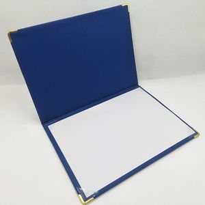 Custom <strong>A4</strong> A5 Size Hardcover Document Pu Leather File Organizer <strong>Folder</strong> - Product Image 1