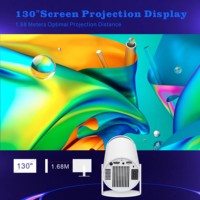 Proyector LCD Veacine HY300 Mini Portátil para Uso Doméstico HD para Cine, Videojuegos, Wifi, Bluetooth, Android