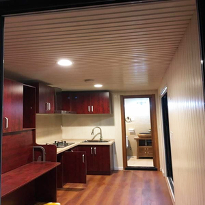 Thép Không Thấm Nước Bánh Sandwich Bảng Điều Chỉnh Phẳng Gói 40ft Vận Chuyển Container Modular Nhà Cho Khách Sạn Sử Dụng Văn Phòng Ngoài Trời Dễ Dàng Lắp Ráp - Product Image 5