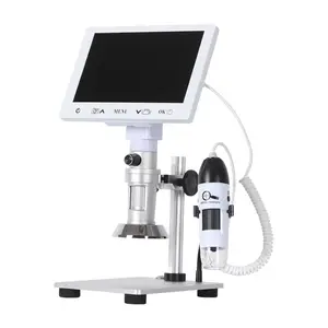 7-inch LCD Digital Microscope HD Jewelry PCB Magnifying Glass Equipment Industrial Microscope