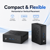 Mini PC, Computadora Pequeña para Juegos, AMD Ryzen R7-8845HS/8945HS, Radeon 780M, RAM DDR5, NVMe, WiFi 6E, OCuLink, para Oficina en Casa