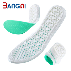 แผ่นรองรองเท้าแบบนุ่มสบาย ผลิตในจีน สำหรับรองเท้าผ้าใบ ระบายอากาศได้ดี ทำจาก PU  รองรับการปรับแต่ง สำหรับผู้ที่ชื่นชอบการเล่นกีฬา - Product Image 3