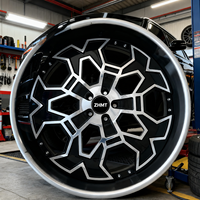 Jantes forgées sur mesure, 2 pièces, 18-21 pouces, à profil profond, pour G63, Escalade, Silverado, Sierra, Tahoe, 6x139.7, finition usinée
