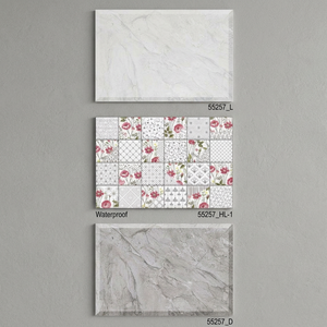 Japanese Design Digital Glazed Ceramic Wall <b>Tiles</b> 300x450mm Glossy Acid Resistant for Modern Interiors - Product Image 3