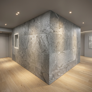 Panneau mural décoratif 100 % écologique, ignifuge et imperméable, auto-adhésif, effet ardoise naturelle, pour la maison et la salle de sport - Product Image 5