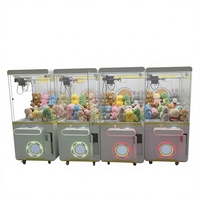 Distributeur de jouets gagnant des prix, machine à griffes à jouets, machine de vente automatique, jeux à jetons, jeux d'arcade, machine de jeu d'arcade à pièces, jaune