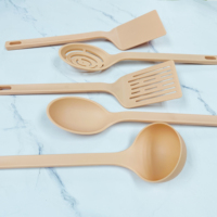 Accessoires de cuisine Ensembles d'outils de cuisson à haute température Lot de 5 ustensiles de cuisine en nylon