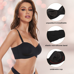 Sujetador Invisible de barra de ropa interior sin costuras que puede ser desmontable, barra Sexy fina, lencería Sexy para niñas, sujetador con aros de talla grande - Product Image 6
