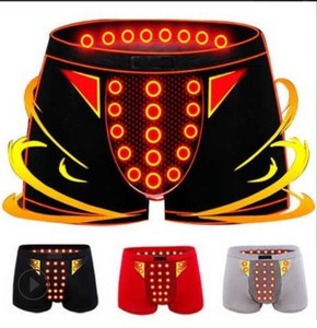 <span class=keywords><strong>Boxer</strong></span> Traspiranti Naturali in Seta di Latte con 22 Magneti, Pantaloncini Sportivi Britannici per la Salute - Product Image 6