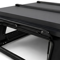 Bâche de benne rigide verrouillable en alliage d'aluminium étanche et durable pour pick-up 4x4, idéale pour le camping en tout-terrain