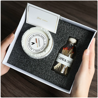 Coffret cadeau parfumé de Noël, cadeau d'anniversaire pour filles et amies, vente en gros de parfums avec bougies aromatiques à l'odeur légère