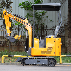 Frete Grátis Koop Engine Mini Escavadeira 1.2 Toneladas Pequena Retroescavadeira de Esteira com Polegar Euro 5 CE EPA Garden Farm Home - Product Image 4