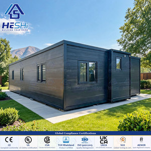 <span class=keywords><strong>Maison</strong></span> conteneur préfabriquée extensible 40 pieds x 20 pieds, prête à vivre, 1, 2, 3, 4 ou 5 chambres, moderne, en promotion, <span class=keywords><strong>maison</strong></span> mobile, cabane - Product Image 1