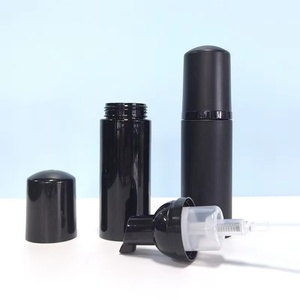 <b>Empty</b> in Stock 30ml 50ml 100ml 2oz 60ml Eco-friendly Black Lash Soap Dispenser Refillable Foam Pump Sprayer <b>Bottle</b> Custom Logo - Product Image 1