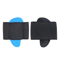 Manchon de soutien de la voûte plantaire élastique, coussin en gel rembourré, bandage de compression, attelle de pied, soulagement de la douleur, pieds plats, hommes femmes, réutilisable
