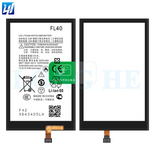 Lithium có thể sạc lại-Ion pin fl40 cho Motorola x 3A Moto x chơi kép <span class=keywords><strong>xt1565</strong></span> xt1562 xt1563 xt1564 3425mAh 3.8V - Product Image 1